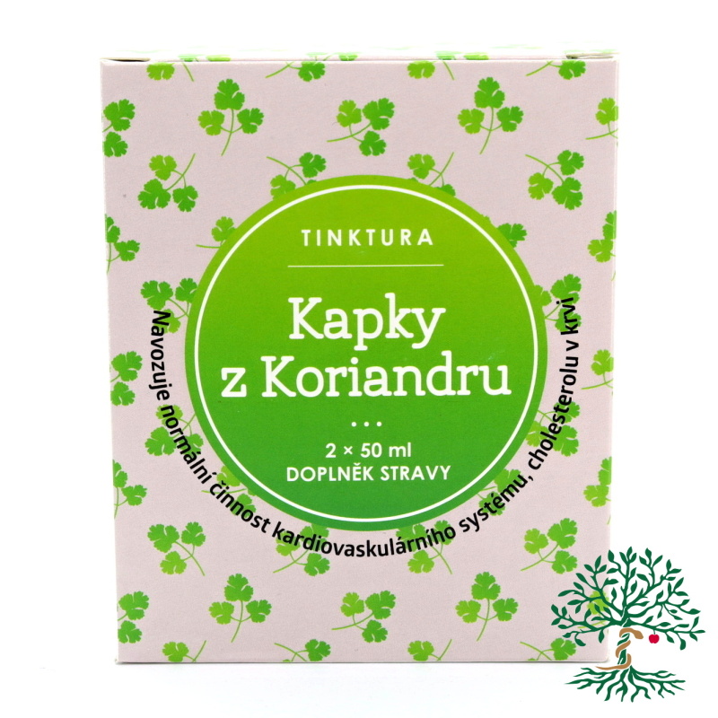 Kapky z Koriandru 2x50 ml