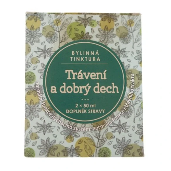 Trávení a dobrý dech 2x50 ml