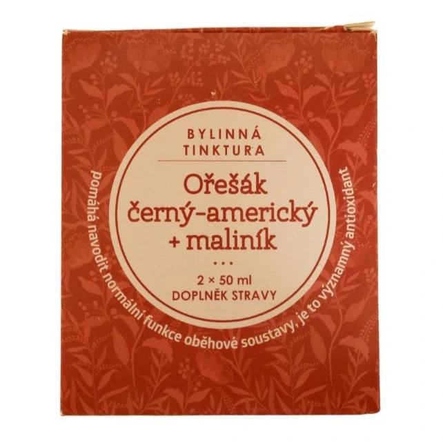 Ořešák černý-americký+maliník 2x50ml